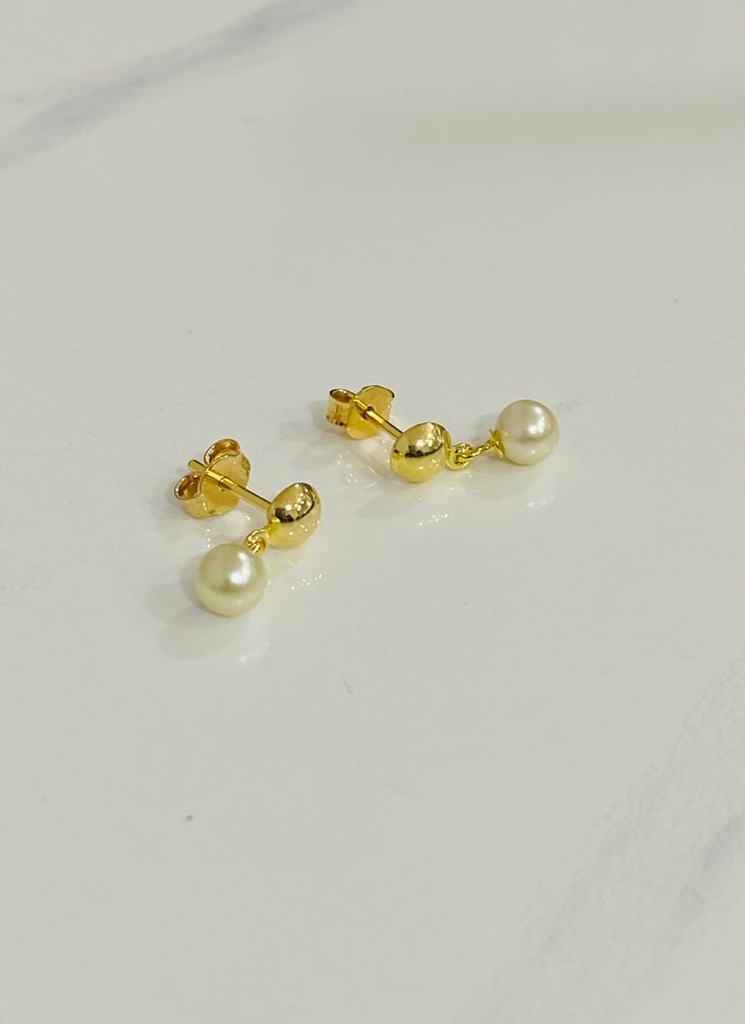 Arete cuelga Perlita 