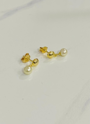 [722073] Arete cuelga Perlita 